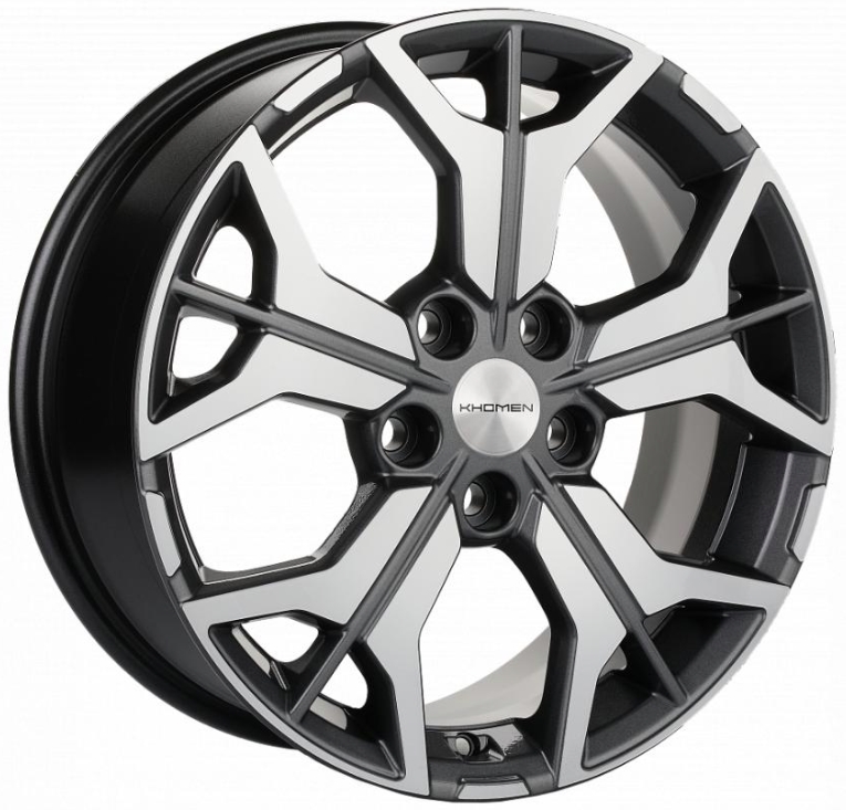 Диски Khomen Wheels KHW1715 (i40) Gray-FP